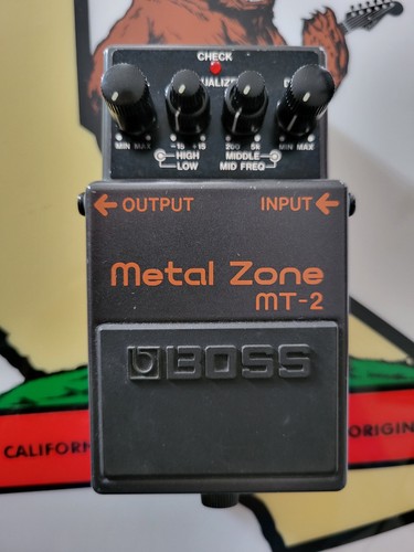 Pédale effet boss metal - boss,