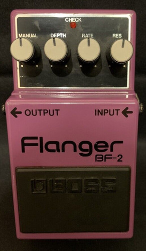 Pédale effet boss - d'effet, bf-3
