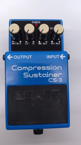 Pédale effet boss cs3 - pédale,